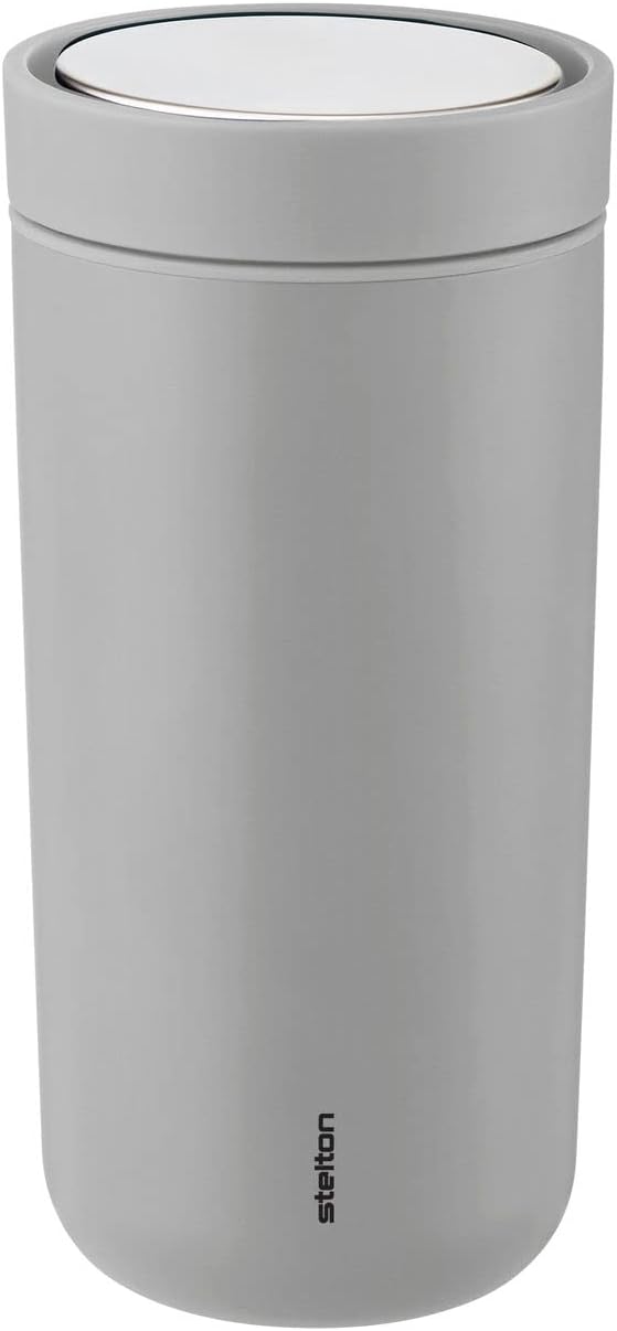 Stelton To-Go Click - Thermobecher, doppelwandige Isolierflasche - Rostfreier, auslaufsicherer Kaffe