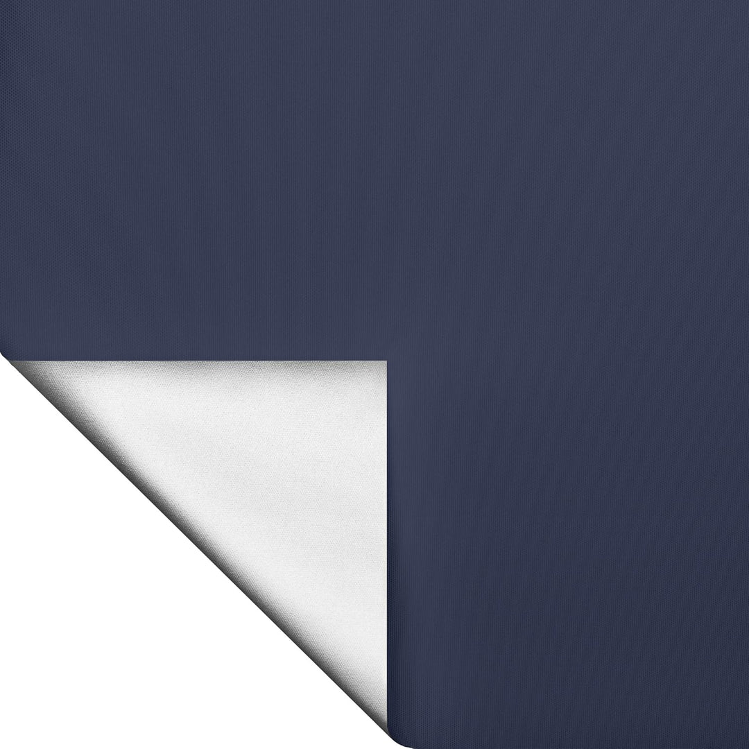 Lichtblick Dachfenster-Rollo Skylight, 61,3 x 116,0 cm (B x L) in Blau, 100 % Verdunkelung, Thermo-R