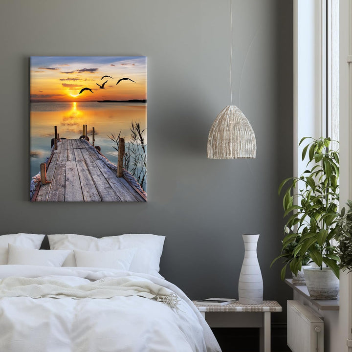 Malen Nach Zahlen Erwachsene Landschaft, Malen Nach Zahlen Knitterfreie Leinwand Bilder, Paint by Nu