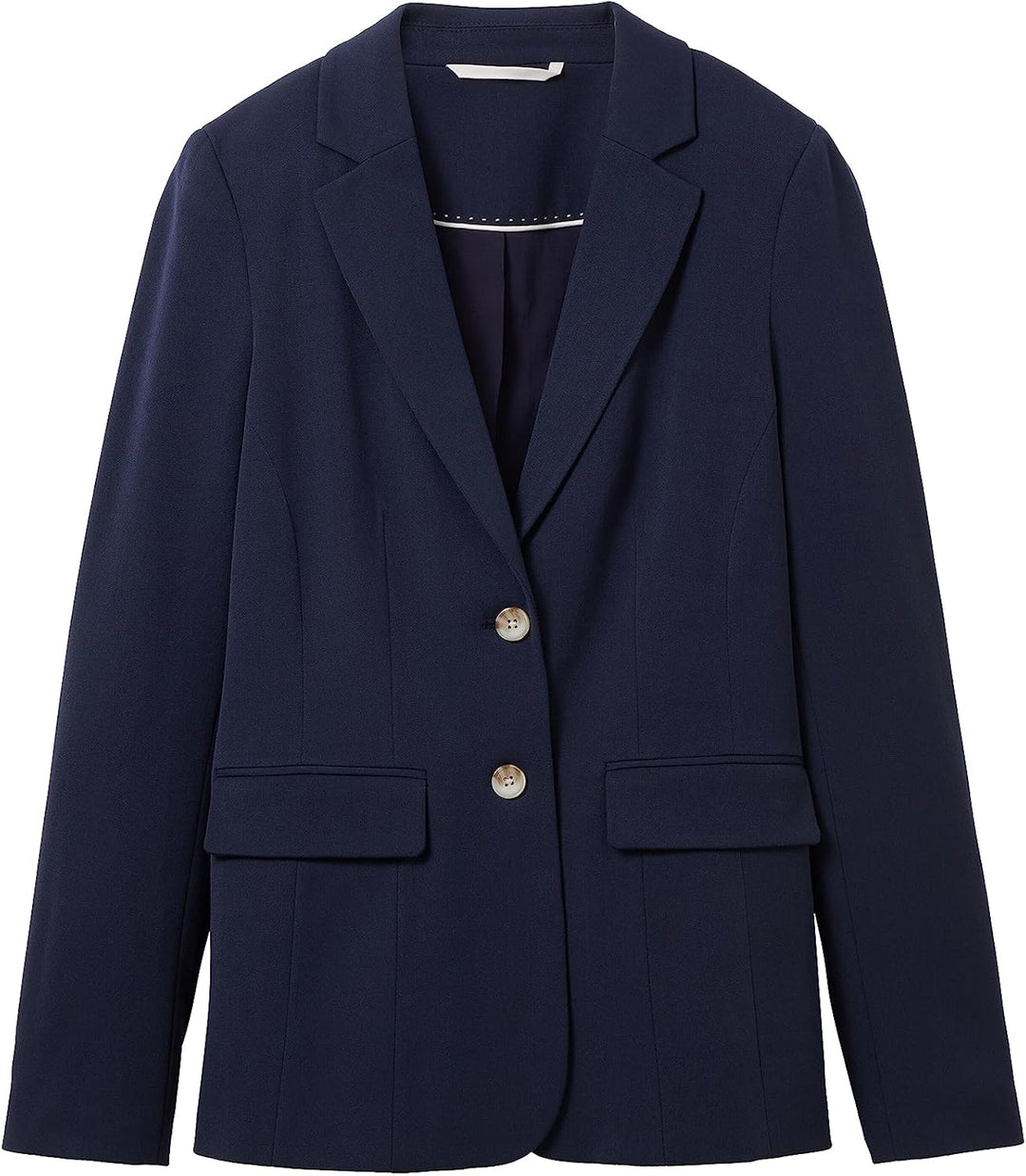 TOM TAILOR Damen Basic Blazer 38 10668 - Sky Captain Blue, 38 10668 - Sky Captain Blue