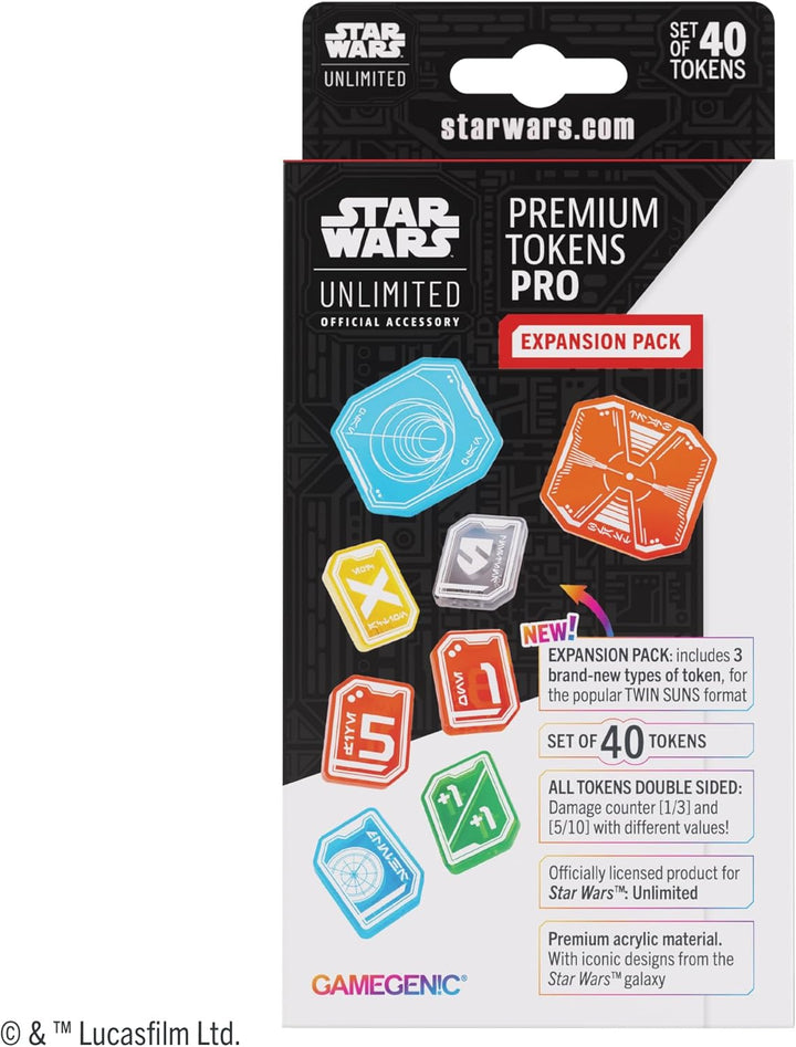 Gamegenic, Star Wars: Unlimited – Premium Tokens PRO Expansion Pack