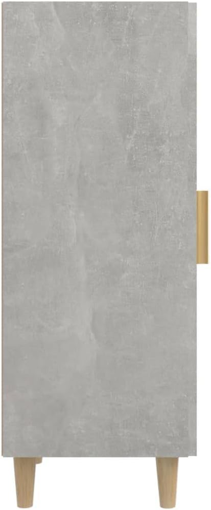 Sideboard Betongrau 34,5x34x90 cm Allzweckschrank Schrank Klein Kommode Kommoden & Sideboards Flur K