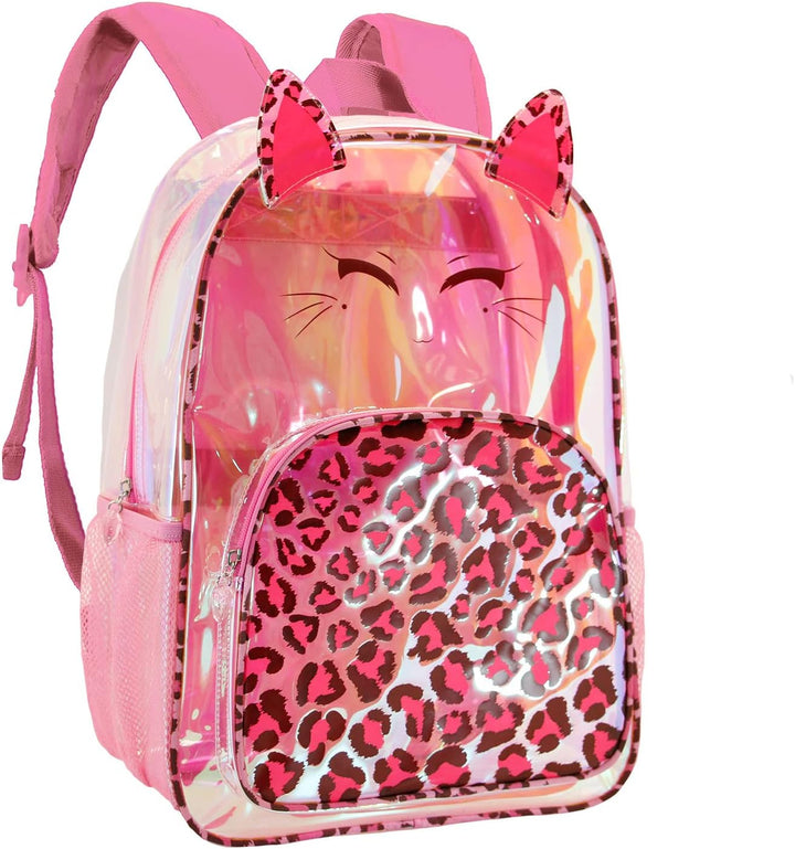 Oh My Pop! Feline-Laser Rucksack, Rosa Rosa Laser Rucksack Feline, Rosa Laser Rucksack Feline