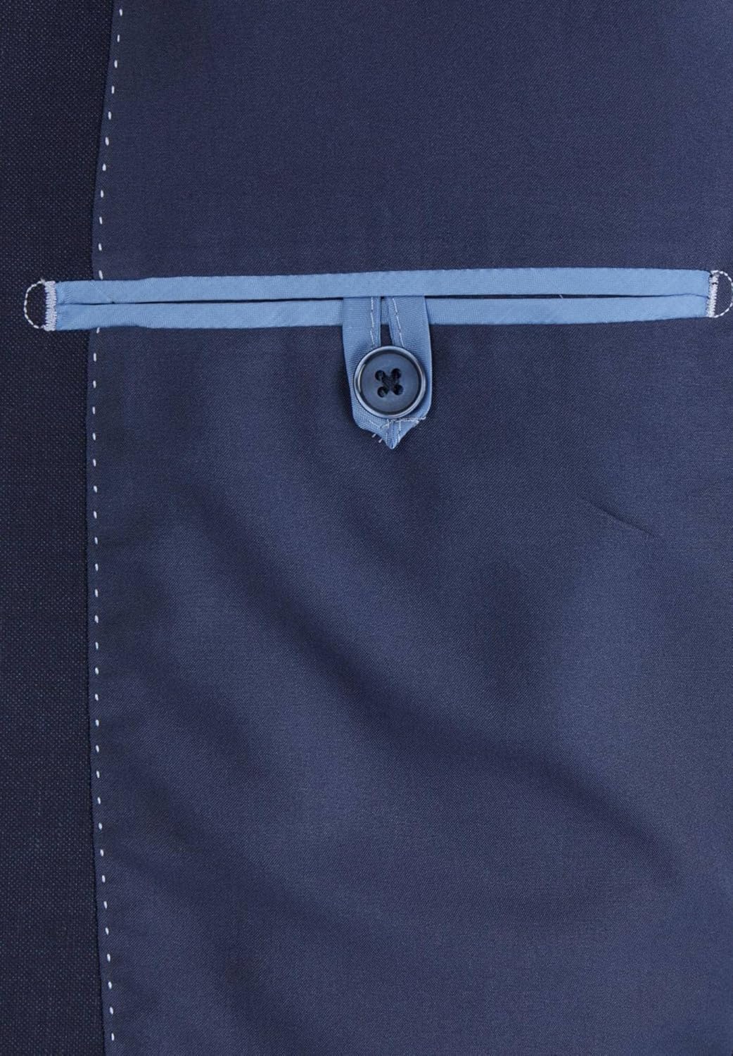 Daniel Hechter - Modern Fit - Herren Baukasten Sakko 24 Blau (670), 24 Blau (670)