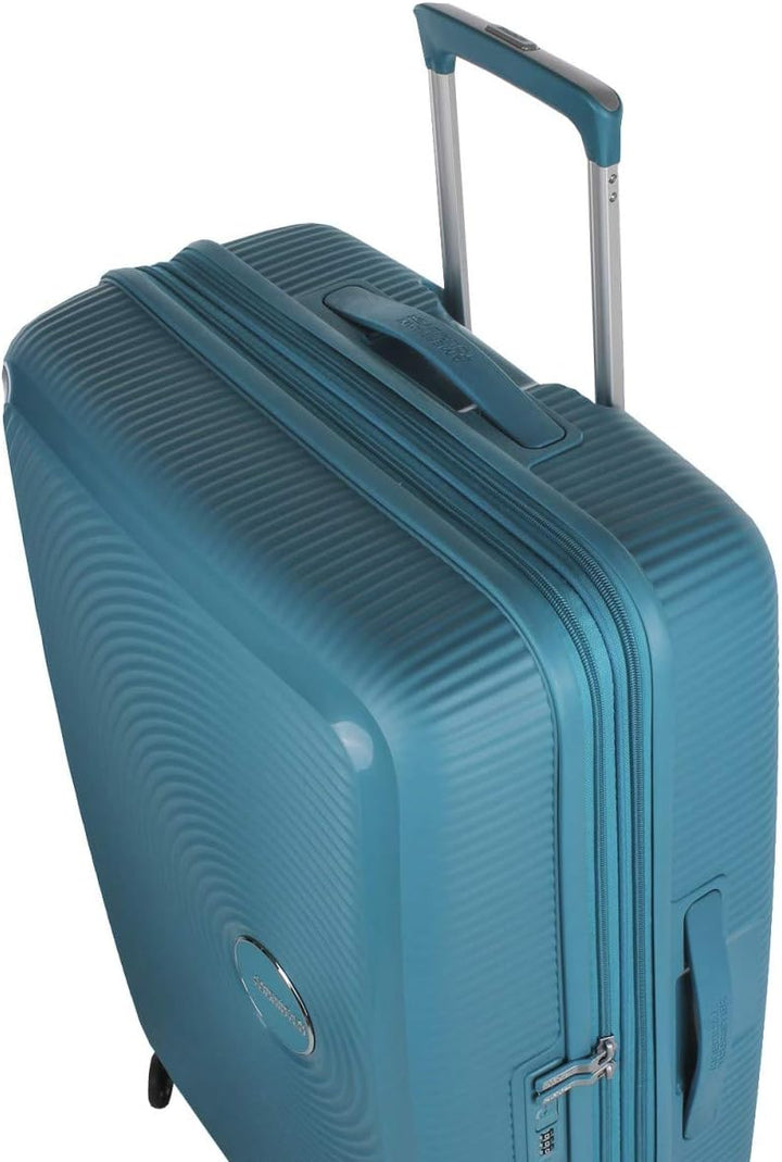 American Tourister Soundbox - Spinner L Erweiterbar Koffer, 77 cm, 97/110 L, Jade Green, Grün (Jade