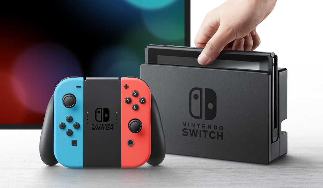 Nintendo Switch™-Konsole (neon-blau/neon-rot) Switch Sports-Set Switch Online 12-monatige (365-tägig