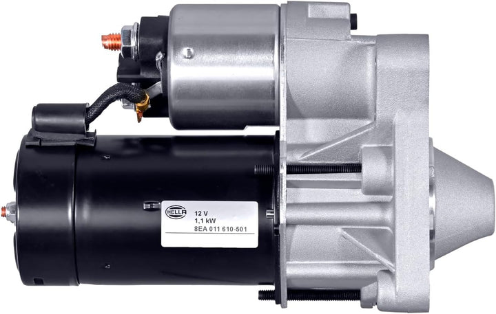 HELLA - Starter/Anlasser - 12V - 1.1kW - für u.a. Renault Megane Scenic (JA0/1_) - 8EA 011 610-501