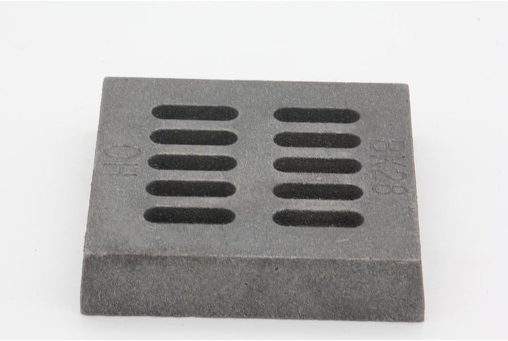 Feuercampus Ofenrost Gussmulde 135 x 135 x 30 mm aus Gusseisen hitzebeständig kompakt langlebig Ersa