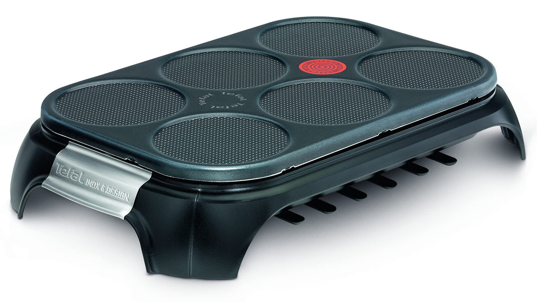 Tefal Crep Party Edelstahl & Design PY558813 - Pfannkuchen- und Antihaftbeschichtung aus Edelstahl m
