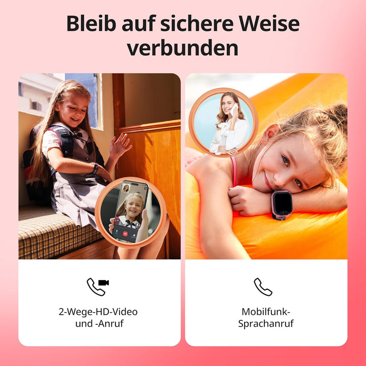 imoo Watch Phone Z1 Kinder-Smartwatch, 4G Kinder-Smartwatch-Telefon mit langanhaltendem Video-und Te
