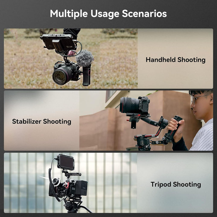 SMALLRIG Cage für Canon R8, Kamerakäfig mit 1/4"-20 Gewindelöchern, 3/8"-16 Positionierungslöchern f