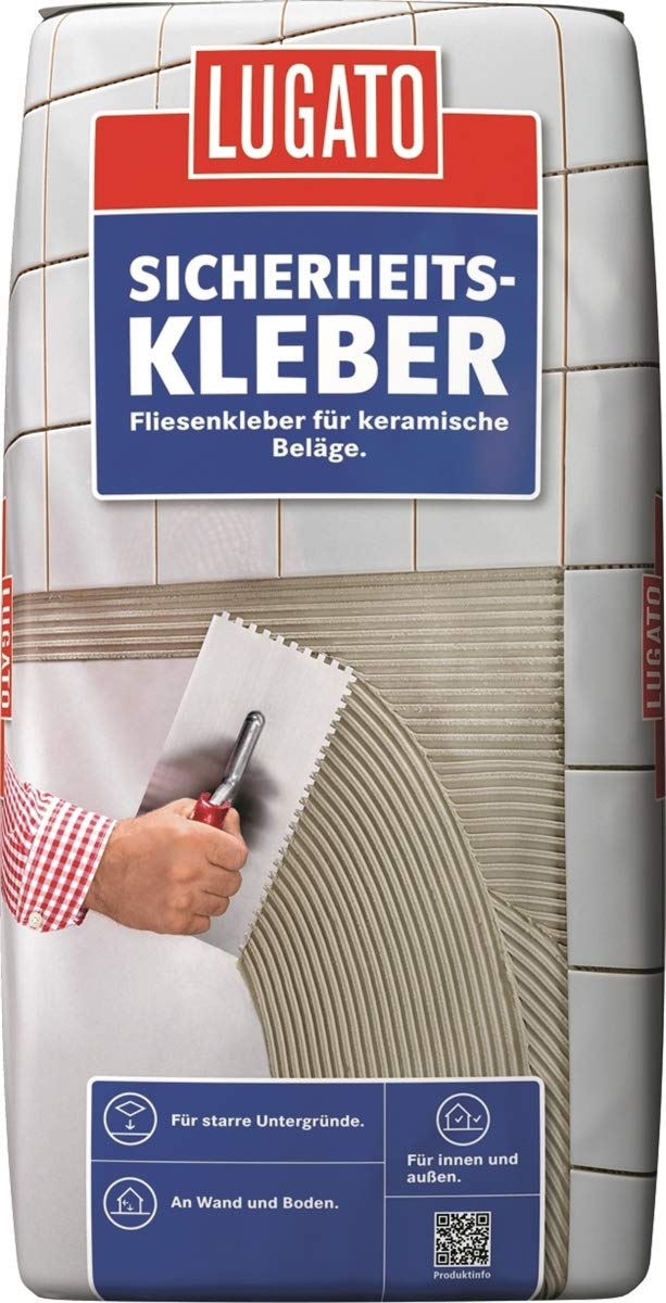 Lugato Sicherheitskleber Stark, Metall, Paste, hochviskos, water_resistant, 25 kg
