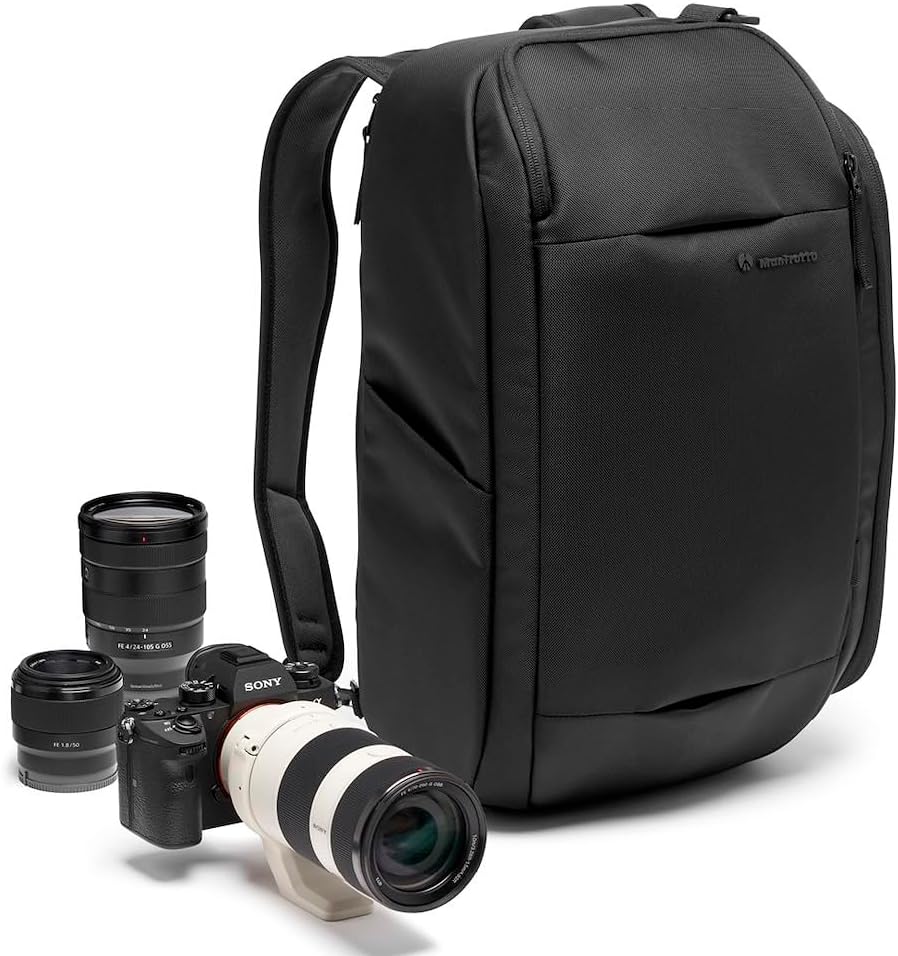 Manfrotto Advanced Fast III Professioneller Kamerarucksack für Spiegellose Kameras mit Objektiven un