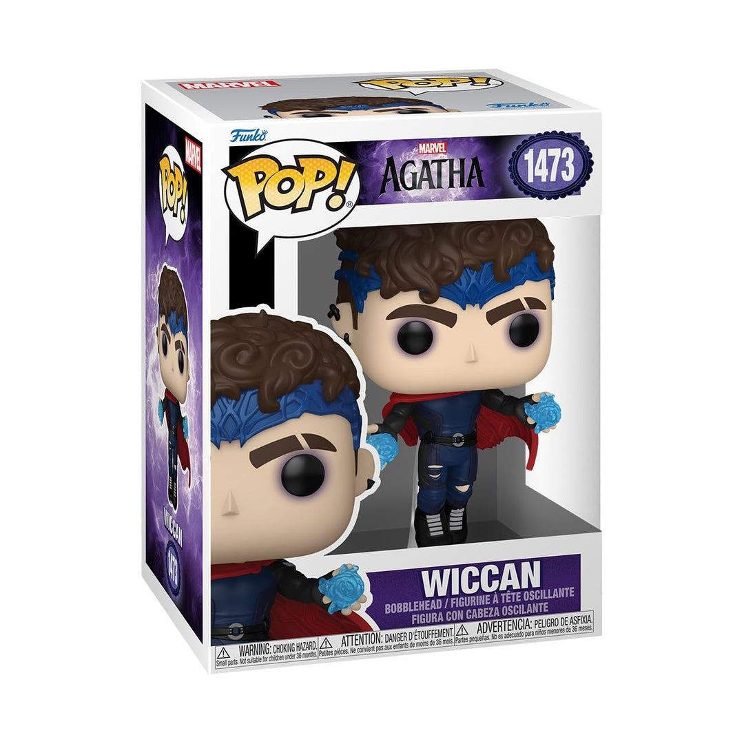 Funko Pop! Marvel: Agatha Coven of Chaos- Wiccan - Vinyl-Sammelfigur - Geschenkidee - Offizielle Han