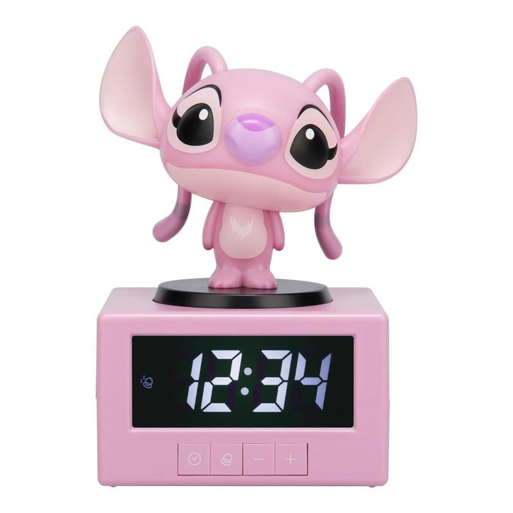Paladone Disney Engel-Wecker mit Lampe, 11,9 cm, Rosa