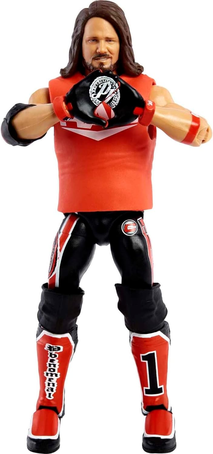 WWE AJ Styles Survivor Series Elite Collection Actionfigur Rick Rude Build-A-Figure Parts, Sammlerst