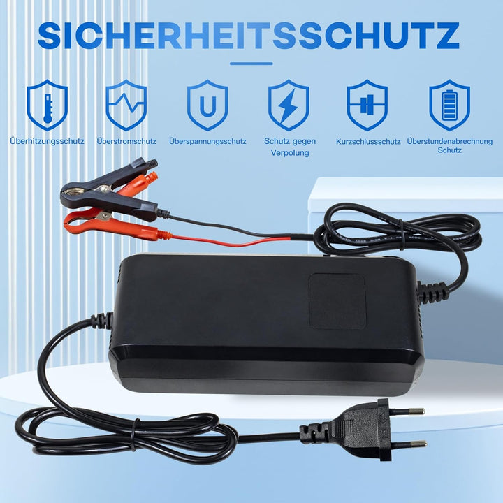 14.6V 10A LiFePO4 Lithium Batterie Ladegerät Maintainer für 12v/12.8v Deep Cycle Lithium Eisen Phosp