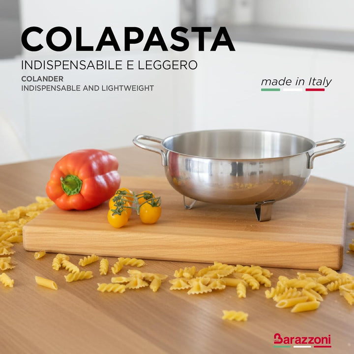 Barazzoni Nudelsieb 22 cm Edelstahl 18/10 Spezialsieb