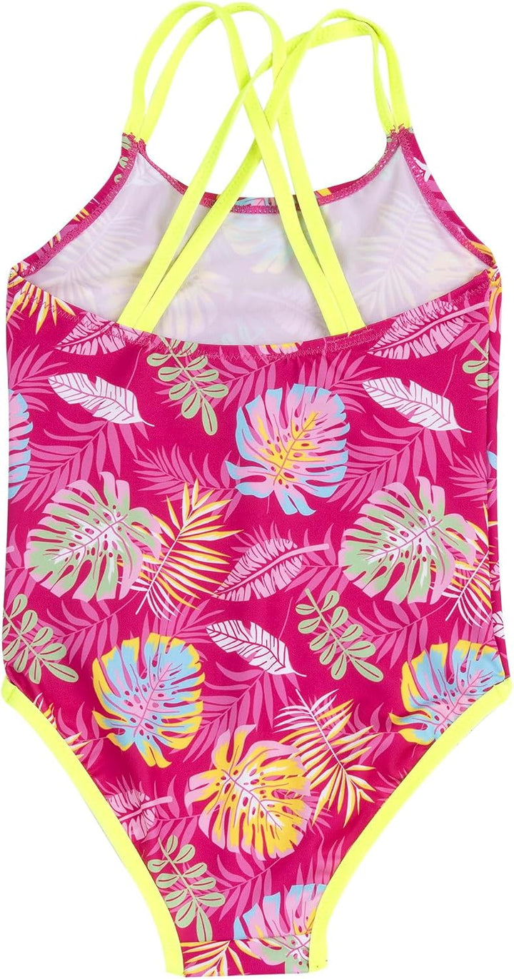 Chicco Mädchen Aus Lycra Bequemer Einteiler Strand Pool 261 Badeanzug (1er Pack) 2 Jahre Fuchsia, 2