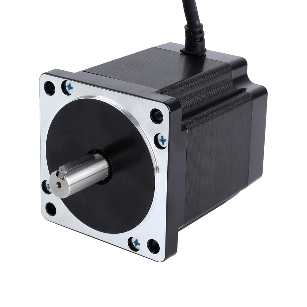 STEPPERONLINE 1 Achse Schrittmotor CNC Kit 8Nm 6A Nema 34 Schrittmotor & Treiber 2,4-7,2A 20-80VDC &