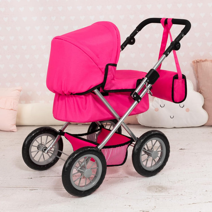 Bayer Design 13029 - Puppenwagen Trendy, pink, 67 x 41 x 67 cm