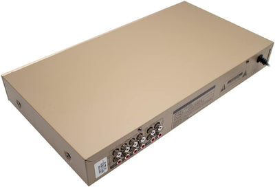 Toplionace EQ665 Stereo Equalizer, 220V Hifi Home EQ Equalizer Dual-10 BAND-Stereo Höhen Alt Bass Re