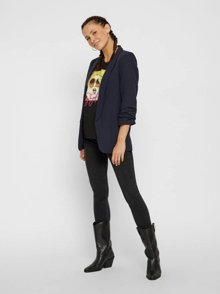 PIECES Female Blazer PCBOSELLA XL Night Sky, XL Night Sky
