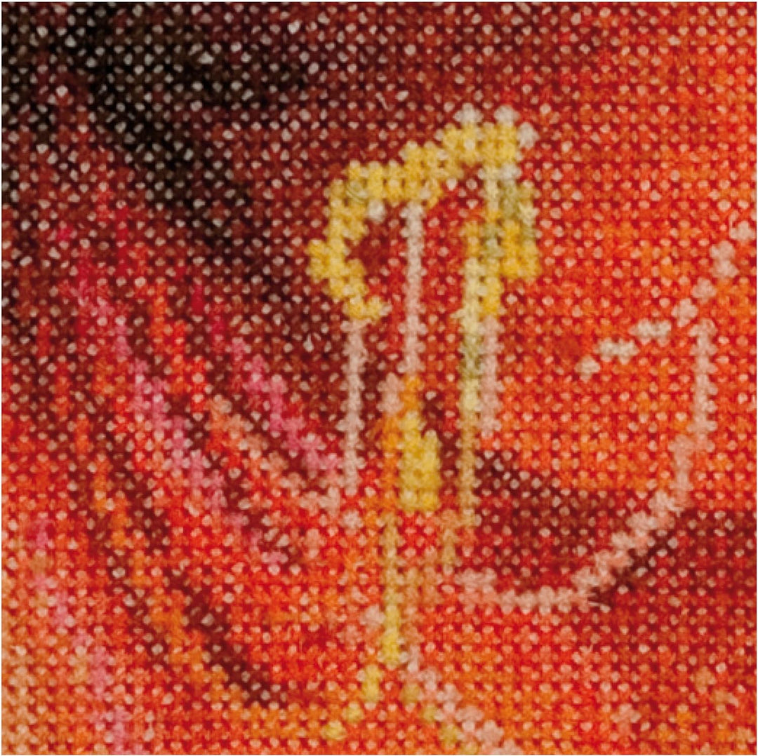 Thea Gouverneur - Kreuzstich-Set - Amaryllis Aida - Aida - 18 Count - Für Erwachsene - 496A 496A Whi