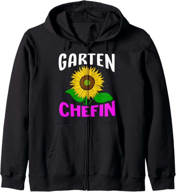 Garten Chefin Gärtnerin Hobbygärtnerin Gartenarbeit Garten Kapuzenjacke