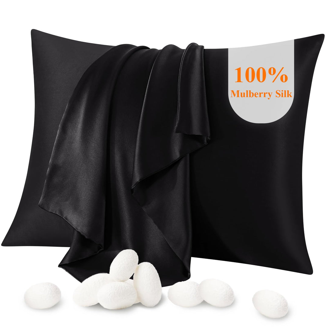 Seidenkissenbezug Jaciu Silk Pillowcase 21 Momme beidseitiger Seidenkissenbezug Kissenbezug Versteck