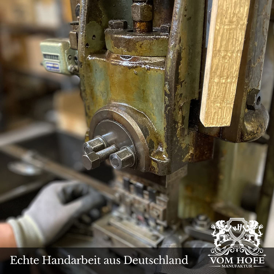 Zigarettenetui Echtleder, Handmade in Germany, Wildes Rind Dunkelbraun, 85mm - Etui, Zigarettenbox