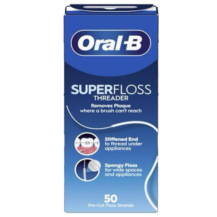 Oral-B SuperFloss 50 Fäden, er Pack (x 1 Stück), 1
