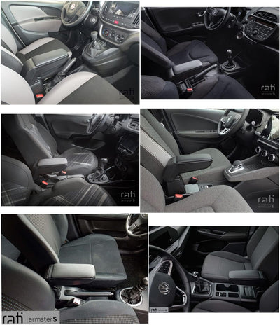 Rati armster S Armlehne, passend für TOYOTA AYGO X 2022- Mittelarmlehne mit Staufach I passgenau zum