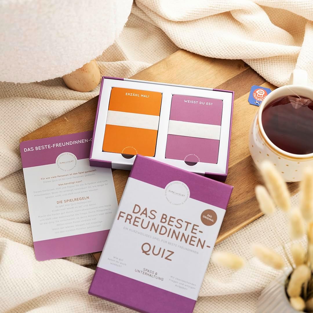 Erzähl mal! Das Beste-Freundinnen-Quiz: Das Original. | Fragespiel für einen schönen Abend mit der b
