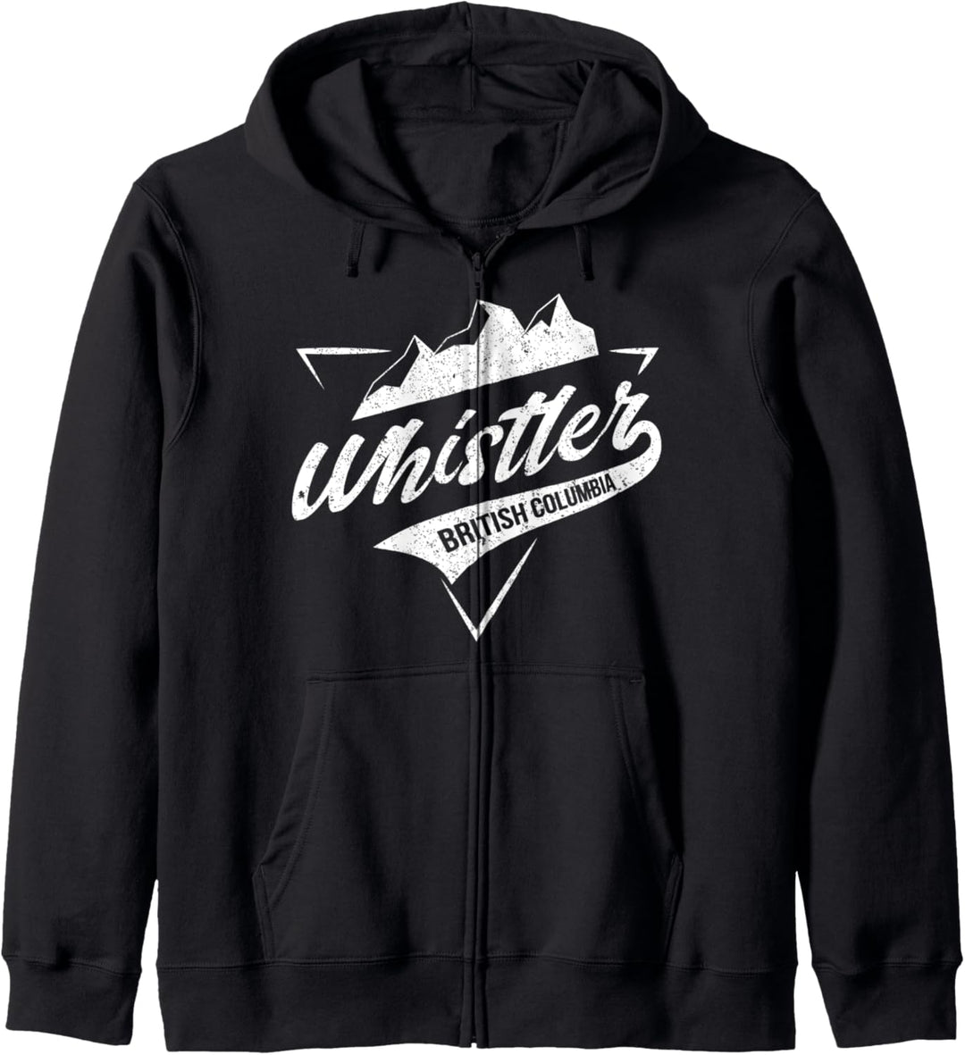 Blackcomb Whistler British Columbia Andenken Geschenk Kapuzenjacke