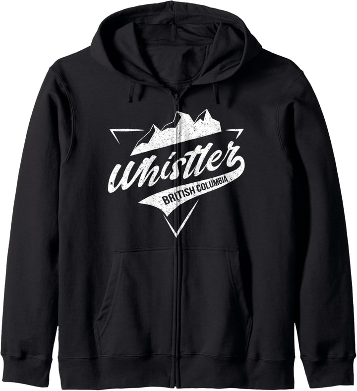 Blackcomb Whistler British Columbia Andenken Geschenk Kapuzenjacke