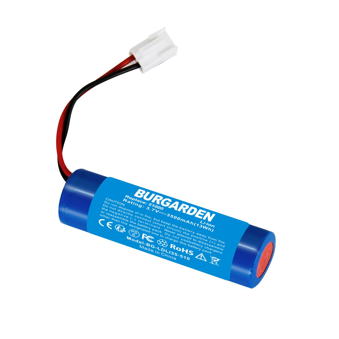 3.7V 3500mAh Li-ion Akku für Fenster-Reiniger, Ersatzakku Leifheit Dry&amp;Clean 51000, 51002, 51113, 51