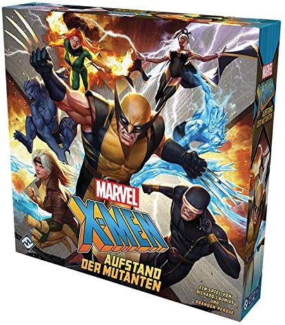 Asmodee | Fantasy Flight Games | X-Men: Aufstand der Mutanten | Kennerspiel | Brettspiel | 1-6 Spiel