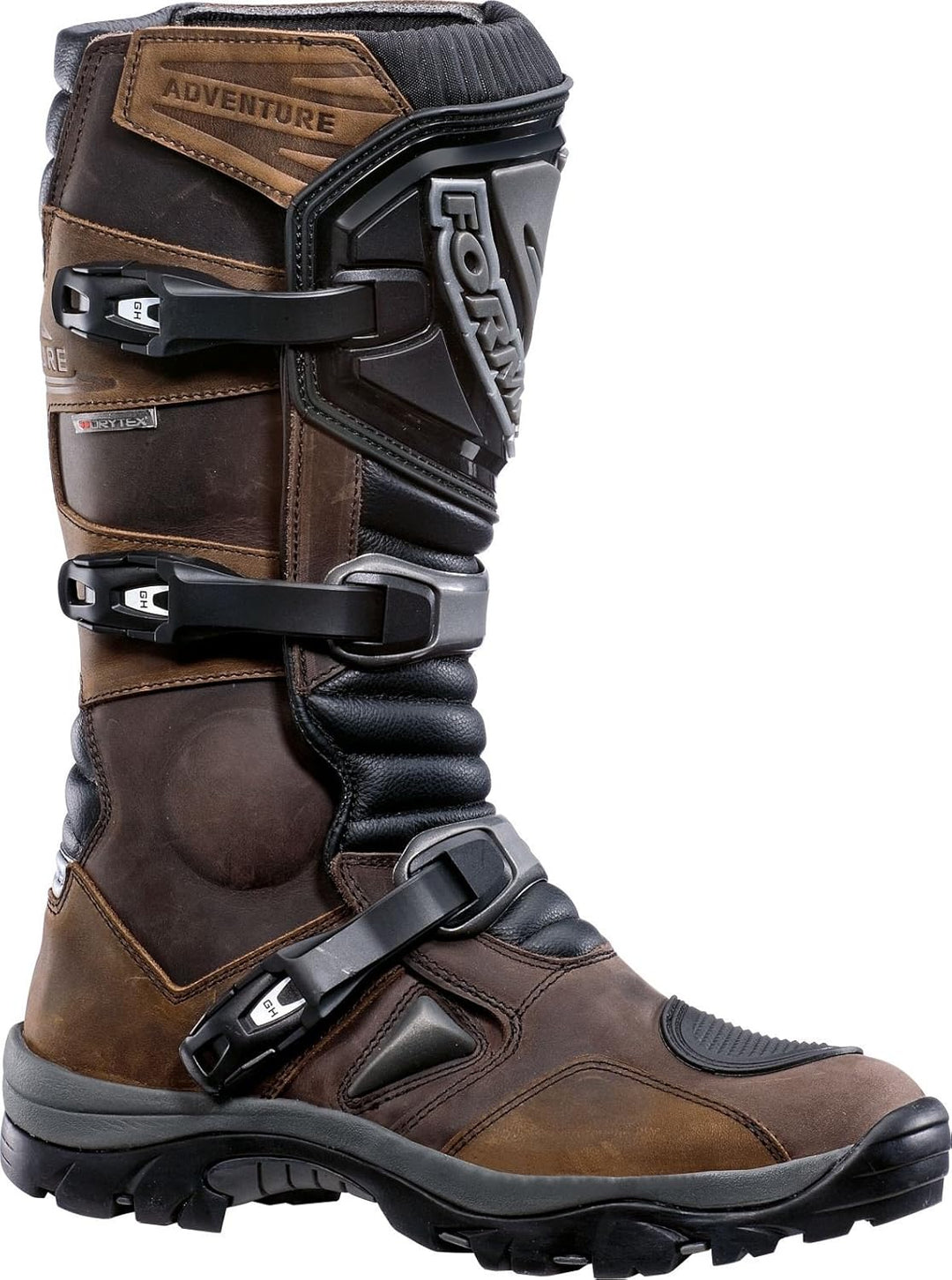 Forma Adventure Dry Wasserdichte Motorradstiefel 42 EU Braun, 42 EU Braun