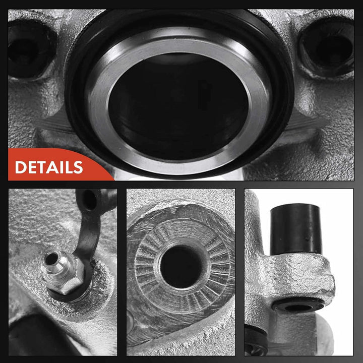 Frankberg Bremssattel Bremszange Vorne Links Kompatibel mit A1 2010-2018 A3 1996-2013 Ibiza IV 2008-