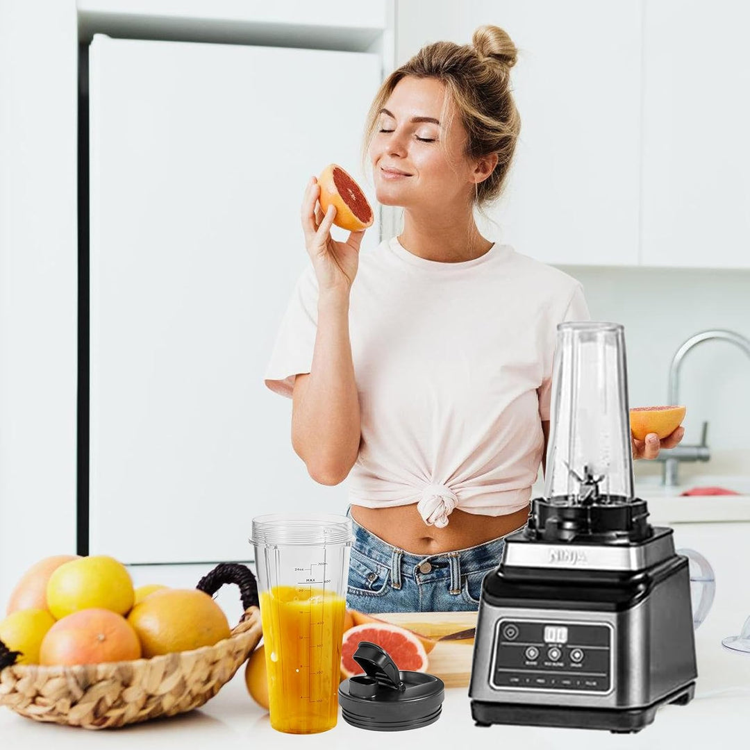 Mixer Ersatzteile Für Ninja,2 Stück 710 Ml Becher Ersatzteile Kompatibel Mit Nutri,Upgrade Blender B