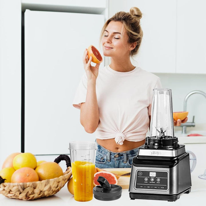 Mixer Ersatzteile Für Ninja,2 Stück 710 Ml Becher Ersatzteile Kompatibel Mit Nutri,Upgrade Blender B