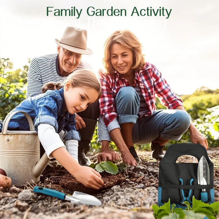 Housolution Gartengeräte Set, 8 PCS Gartenarbeit-Handwerkzeug-Set, Robust Aluminiumlegierung Gartena