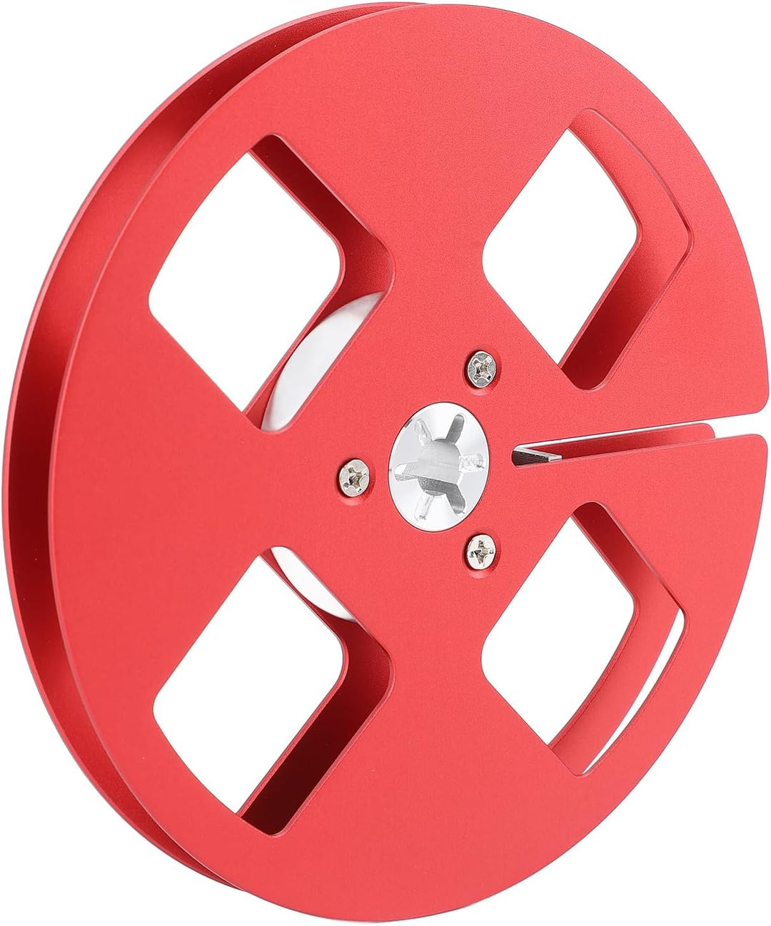 1/4 5 Zoll Leere Bandspule 4 Löcher Universal Open Reel Tonband Leere Spule Aluminiumlegierung für R