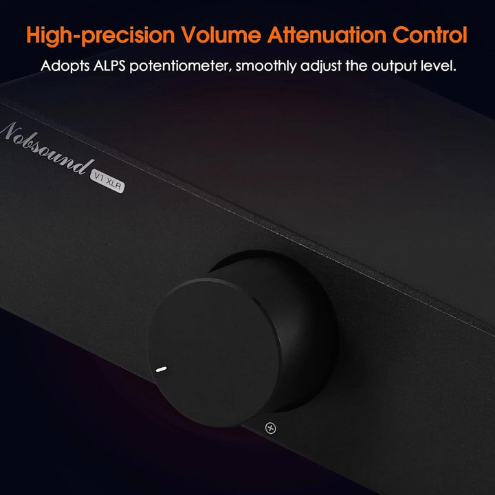 XLR Passiver Vorverstärker Dämpfer: Symmetrischer Stereo Audio Lautstärkeregler zur Signaloptimierun