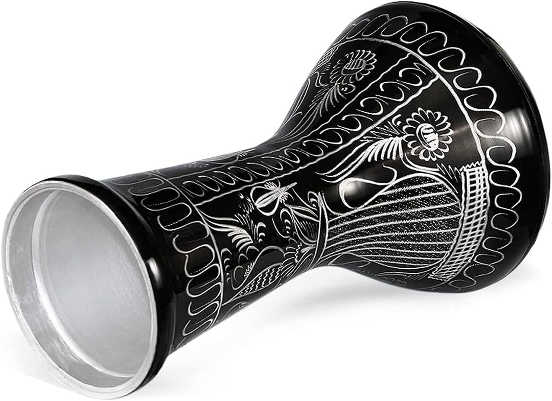 VD Vatan Profi Solo Darbuka Handgraviert 3029-S Schwarz 44,5 cm.