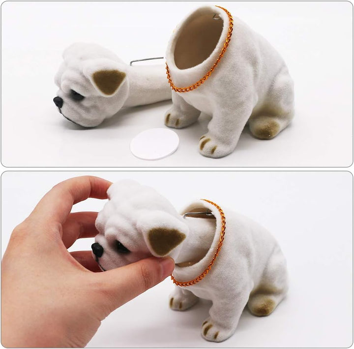 MonLiya Nette Nicken Schütteln Kopf Hund Verzierungen Wackelhund Auto-Innendekoration Ornament Statu