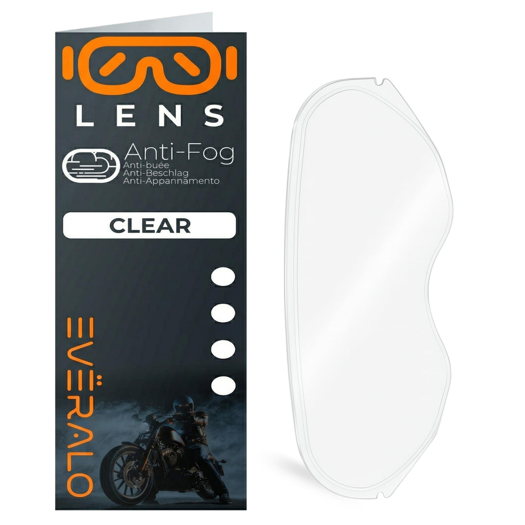 Antibeschlag Linse Kompatibel mit Visier Shoei CNS 2 - Hornet ADV – Antifog Folien Einsatz Spezifisc