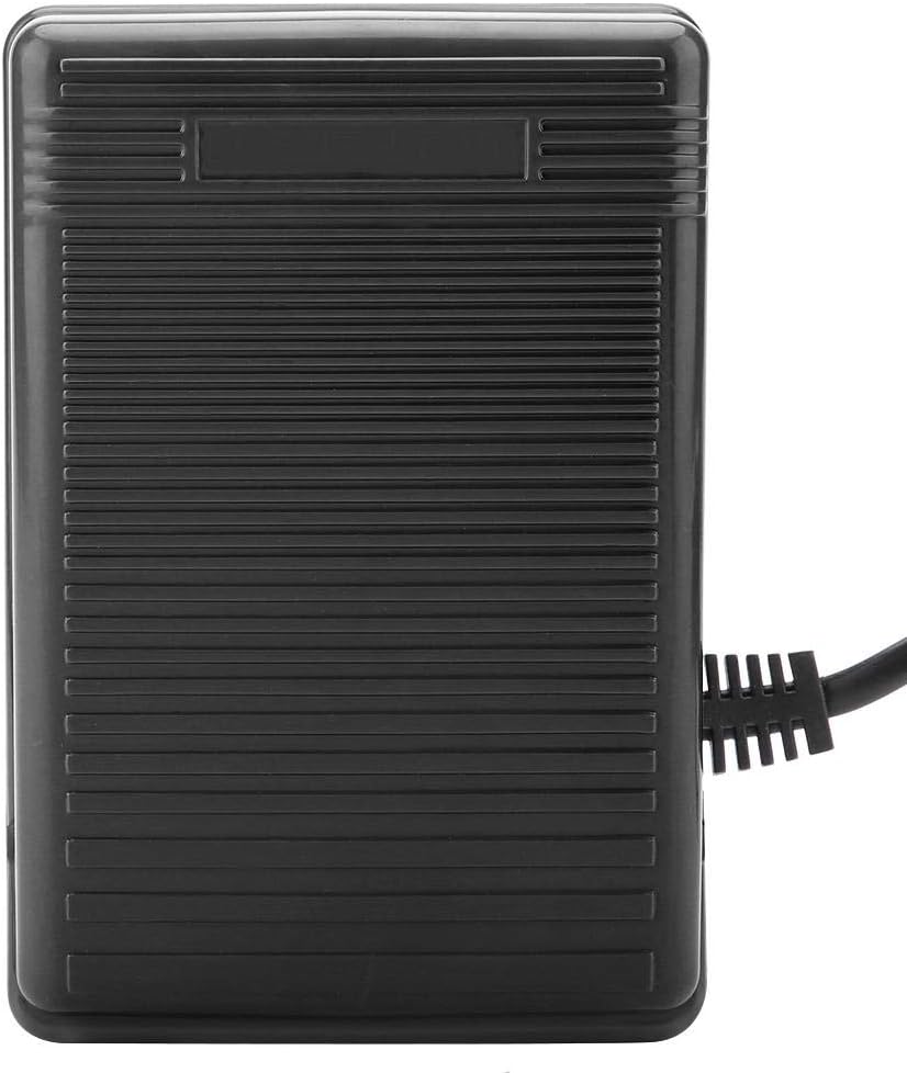Hilitand Fusspedal für Nähmaschine, 220V, Grau, Kunststoff, EU-Stecker, Elektronische Geschwindigkei