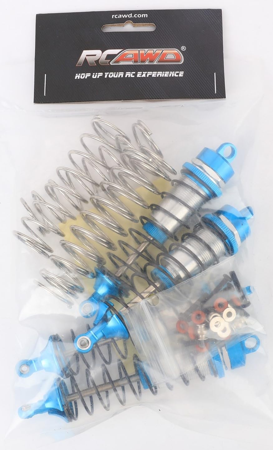 RCAWD RC ARRMA Stossdämpfer, montierter Vollmetalldämpfer vorne und hinten für Arrma 1/10 Granit BIG